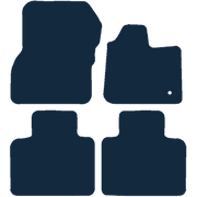 Image of the mat template for Renault Zoe (2012 - 2021) Car Mats