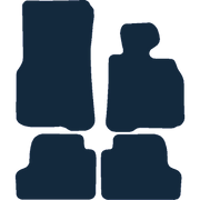 Image of the mat template for BMW 4 Series F32 (Coupe) (2013 - 2020) Car Mats