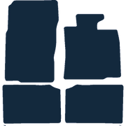 Image of the mat template for MINI Paceman R61 (2013 - 2016) Car Mats