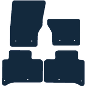 Image of the mat template for Land Rover Range Rover Sport (2014 - 2022) Car Mats