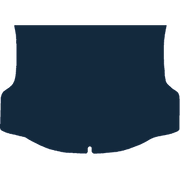 Image of the mat template for Toyota RAV4 (2013 - 2019) Boot Mat