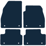 Image of the mat template for Vauxhall Insignia Fixings in Rear Mats (2013 - 2017) Car Mats