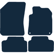 Image of the mat template for Peugeot 308 (2014 - 2021) Car Mats