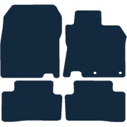 Image of the mat template for Nissan Qashqai J11 (2014 - 2021) Car Mats