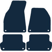 Image of the mat template for Audi A4 Quattro Estate (2006 - 2008) Car Mats