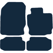 Image of the mat template for Mitsubishi Colt CZC Convertible (2004 - 2009) Car Mats