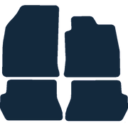 Image of the mat template for Ford Fusion Automatic (2002 - 2012) Car Mats