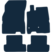 Image of the mat template for Renault Megane Coupe Alternative Shape (2008 - 2016) Car Mats