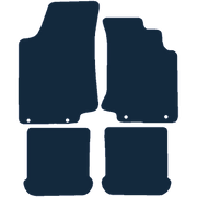 Image of the mat template for Volkswagen Golf Mk3 (Cabriolet) (1992 - 2001) Car Mats