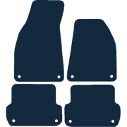 Image of the mat template for Audi RS4 (2006 - 2008) Car Mats