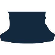 Image of the mat template for Toyota Prius (2009 - 2016) Boot Mat