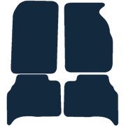 Image of the mat template for Kia Sportage (1993 - 2000) Car Mats