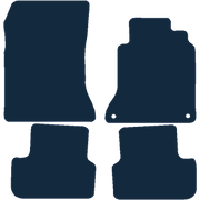 Image of the mat template for Mercedes-Benz GLA (2014 - 2019) Car Mats