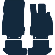 Image of the mat template for Mercedes-Benz CL 55 AMG (2000 - 2005) Car Mats