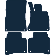 Image of the mat template for Mercedes-Benz S Class LWB (2013 - Present) Car Mats