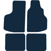 Image of the mat template for Volkswagen Golf Mk1 (Convertible) (1974 - 1983) Car Mats