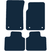 Image of the mat template for Vauxhall VXR8 (2007 - 2009) Car Mats