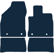 Image of the mat template for Lexus CT 200h (2014 - Present) Car Mats