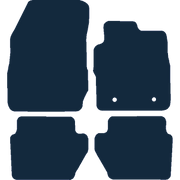 Image of the mat template for Ford EcoSport (2014 - 2022) Car Mats