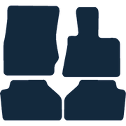 Image of the mat template for BMW X4 F26 & G02 (2014 - Present) Car Mats