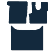 Image of the mat template for DAF XF 106 Euro 6 Automatic (2014 - Present) Truck Mats