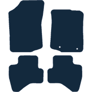 Image of the mat template for Citroen C1 (2014 - 2021) Car Mats