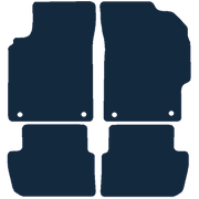 Image of the mat template for Chevrolet Spark (2013 - 2015) Car Mats