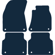 Image of the mat template for Audi A8 (2010 - 2018) Car Mats