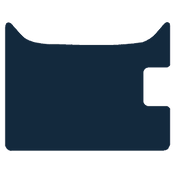 Image of the mat template for DAF XF 105 Euro 4 Manual Engine Cover (1997 - 2012) Car Mats