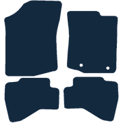 Image of the mat template for Toyota Aygo (2014 - 2022) Car Mats