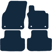 Image of the mat template for Volkswagen Golf SV (2014 - 2018) Car Mats