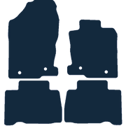 Image of the mat template for Lexus NX 300h (2014 - Present) Car Mats