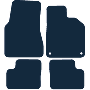 Image of the mat template for Renault Twingo (2014 - Present) Car Mats