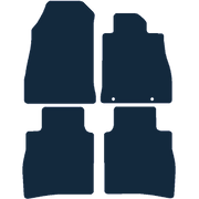 Image of the mat template for Nissan Pulsar (2014 - 2018) Car Mats