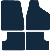 Image of the mat template for Jaguar Mark 2 Car Mats