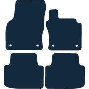 Image of the mat template for Volkswagen Passat (2015 - Present) Car Mats