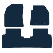 Image of the mat template for Toyota Avensis Taxi (2009 - 2011) Car Mats