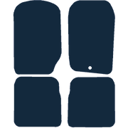 Image of the mat template for Daihatsu Fourtrack (1984 - 2002) Car Mats