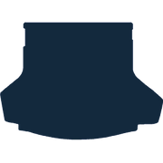 Image of the mat template for Toyota Auris Hybrid Estate (2013 - Present) Boot Mat