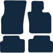 Image of the mat template for MINI Cooper 5 Door F55 (2014 - Present) Car Mats