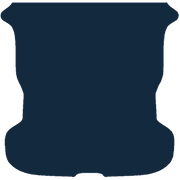 Image of the mat template for Toyota Voxy Rear Mat (2004 - 2013) Car Mats