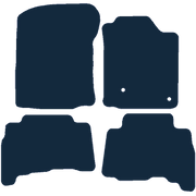 Image of the mat template for Toyota Land Cruiser (2010 - 2013) Car Mats