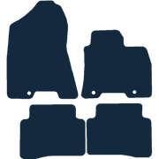 Image of the mat template for Hyundai TUCSON (2015 - 2021) Car Mats