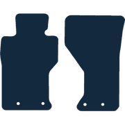 Image of the mat template for Mazda MX-5 Mk4 Left-Hand Drive (2015 - Present) Car Mats