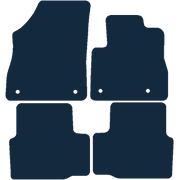 Image of the mat template for Vauxhall Astra (2015 - 2022) Car Mats