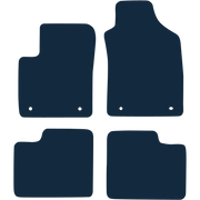 Image of the mat template for Fiat 500 Left-Hand Drive (2012 - Present) Car Mats