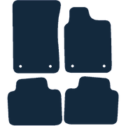 Image of the mat template for Vauxhall VXR8 (2010 - Present) Car Mats