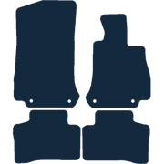 Image of the mat template for Mercedes-Benz GLC (2015 - Present) Car Mats