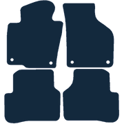 Image of the mat template for Volkswagen Passat Left-Hand Drive (2007 - 2015) Car Mats