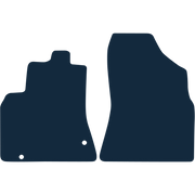 Image of the mat template for Peugeot Partner Left-Hand Drive (2008 - 2018) Van Mats